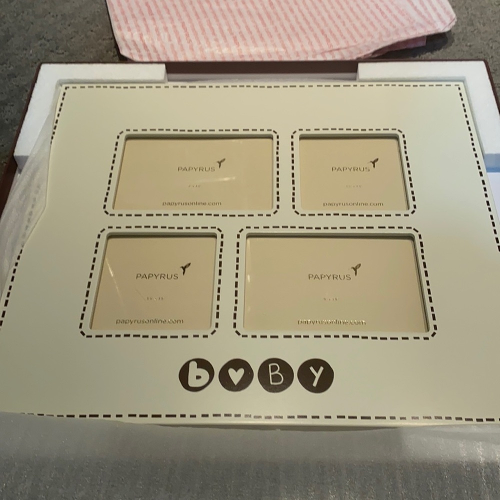 Papyrus Baby Picture frame